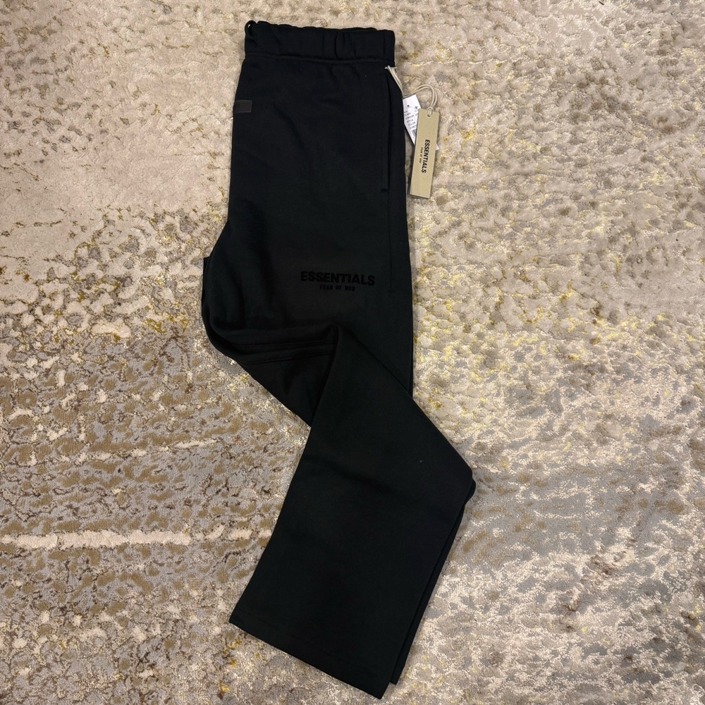 Essentials Fear of God Sweatpants Stretch Limo Black Small NWT